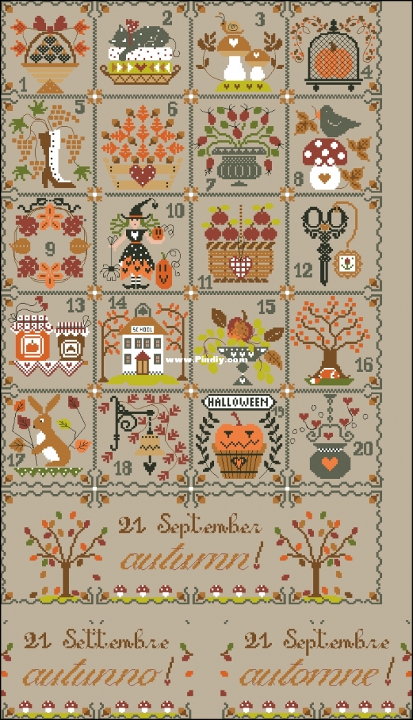 Cuore e Batticuore - Shabby Autumn Calendar1.jpg