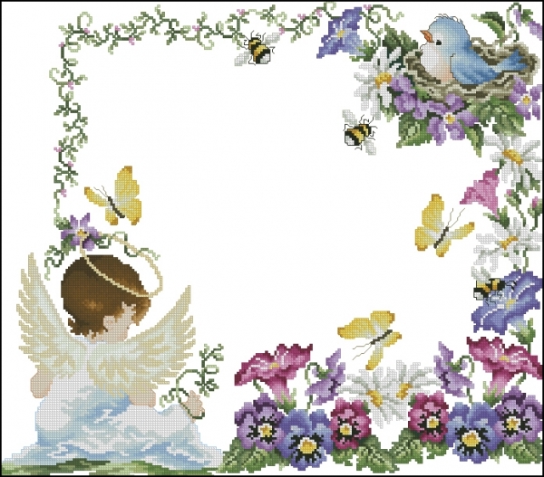 SC B294 - Angels in Heaven Birth Sampler - Angels in Heaven Birth Sampler -ALTERN.jpg