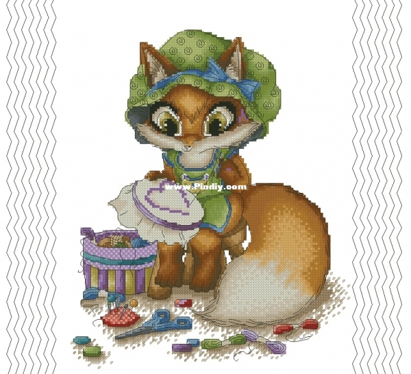 Nadezhda Kazarina - The Fox Needlewoman.jpg