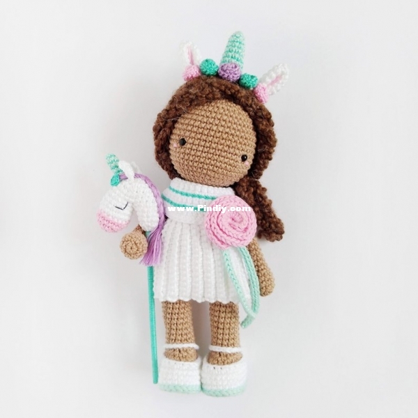Ava, the unicorn girl and Fay, her wooden stick unicorn - Maria Handmade Design_2.jpg