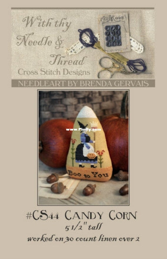 With Thy Needle &amp; Thread  Candy Corn.jpg
