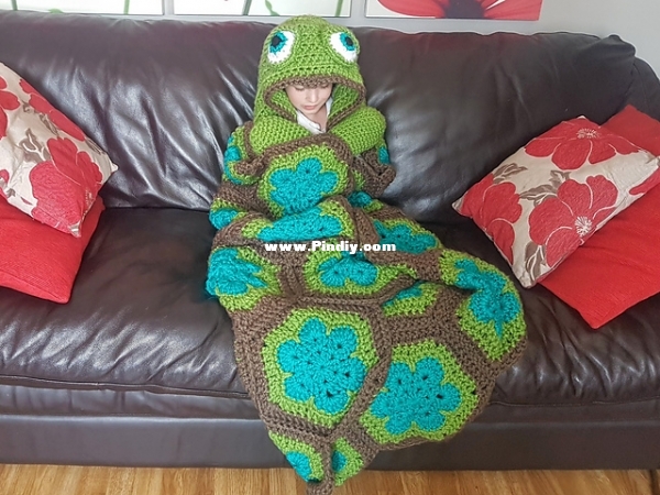 Crafting Happiness-2 in 1 Turtle Tortoise Hooded Blanket in Child &amp; Adult  sizes2.jpg