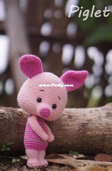 Orange Amigurumi - Namsom Pan - Piglet - Translated