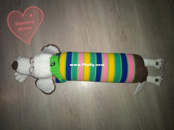 Подушка собака 