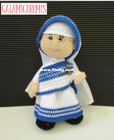 galamigurumis Madre Teresa de Calcuta