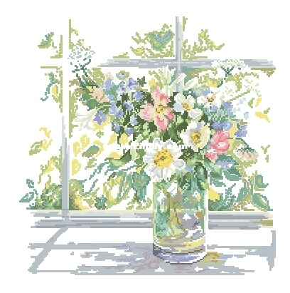 Lanarte 33877 - Pastel Flowers.jpg