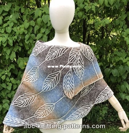 Leaf Crescent Brioche Shawl3.jpg