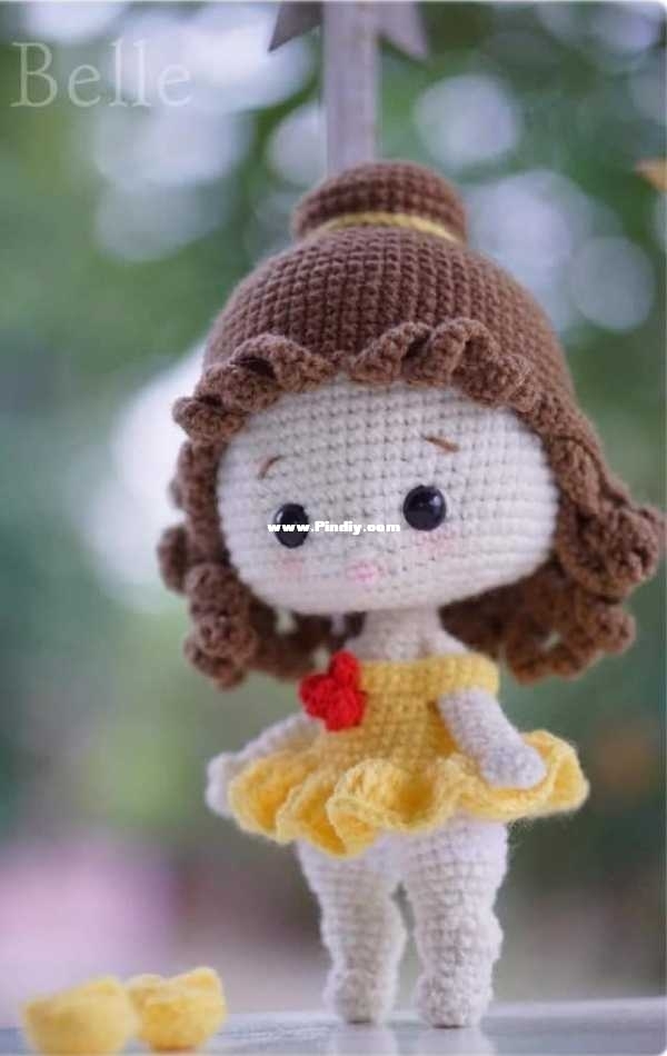 Orange Amigurumi - Namsom Pan - Belle - Translated