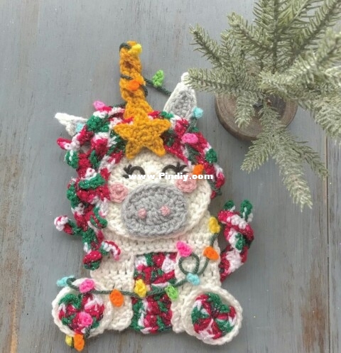 The cristmas unicorn