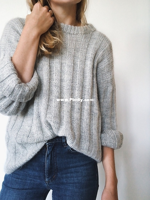 Vertical Stripes Sweater by PetiteKnit.jpg