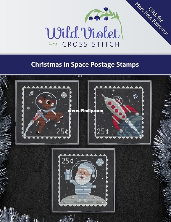 Wild Violet CS - Christmas in Space Postage Stamps.jpg