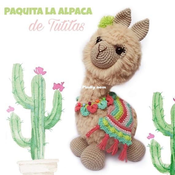 Tutitas Tejedoras - Paquita la Alpaca- Spanish