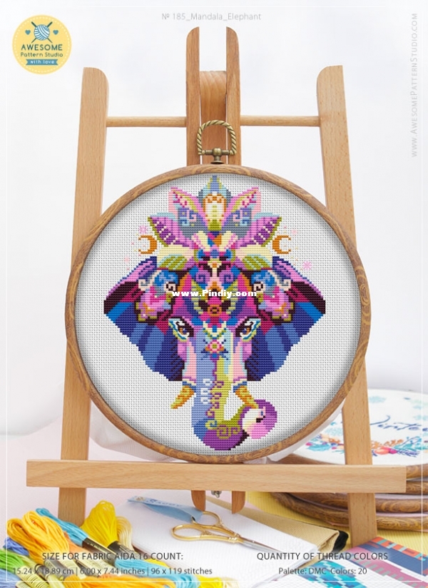185 Mandala Elephant.jpg