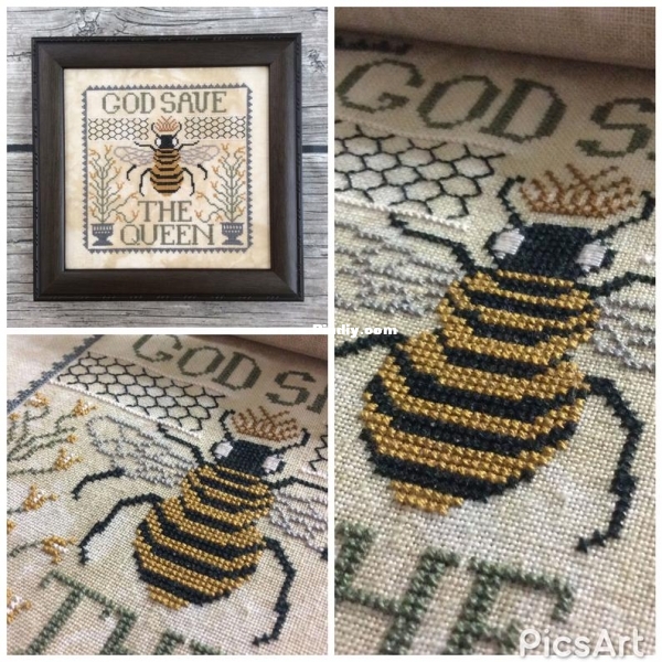 Annie Beez Folk Art God Save the Queen.jpg