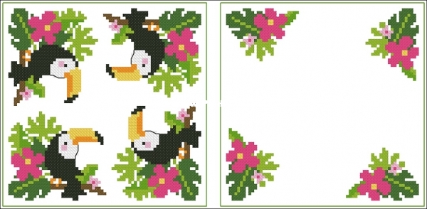 Tiny Modernist - Jungle Sewing - Biscornu XSD.jpg