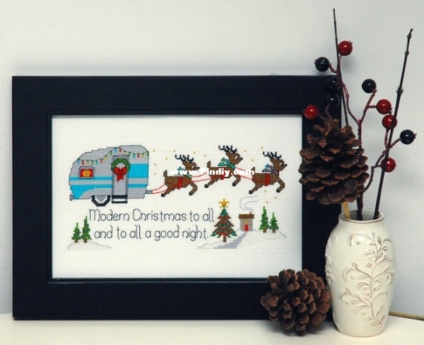 Tiny Modernist - Retro Christmas Camper.jpg