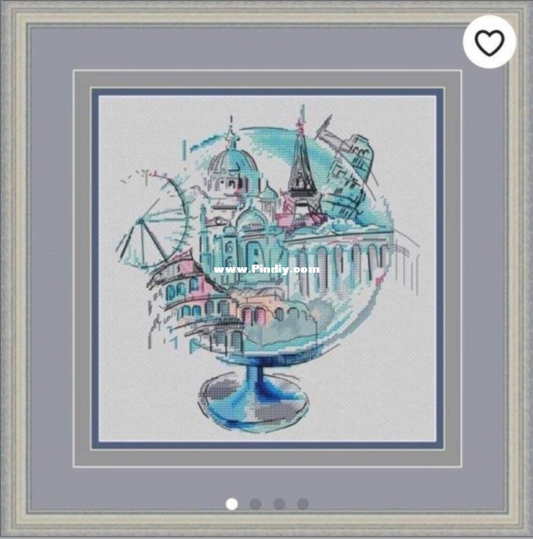 MiAxStitch - The Globe by Minasyan Yana