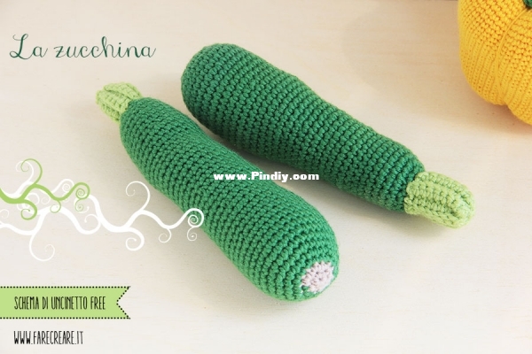Farecreare - Cristiana Farecreare - Zucchini amigurumi.jpg
