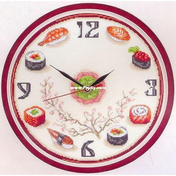 Panna CH 1415 OK Sushi Clock - DMC.jpg