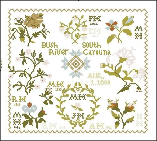 BBD And Blossom As The Rose Reproduction Sampler .jpg