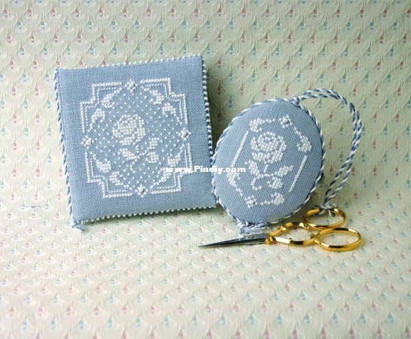 White Rose Needlebook and Fob.jpg