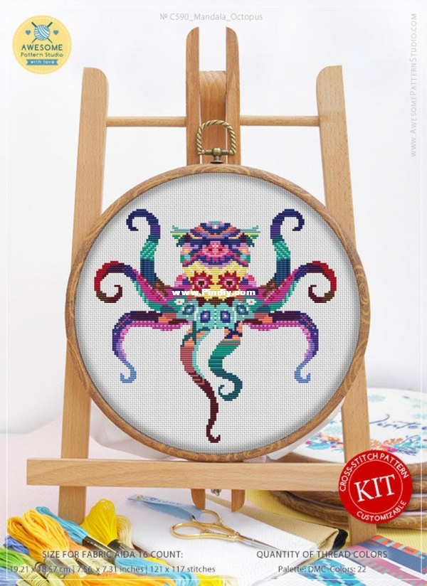 Awesome Pattern Studio - C590 - Mandala Octopus.jpg