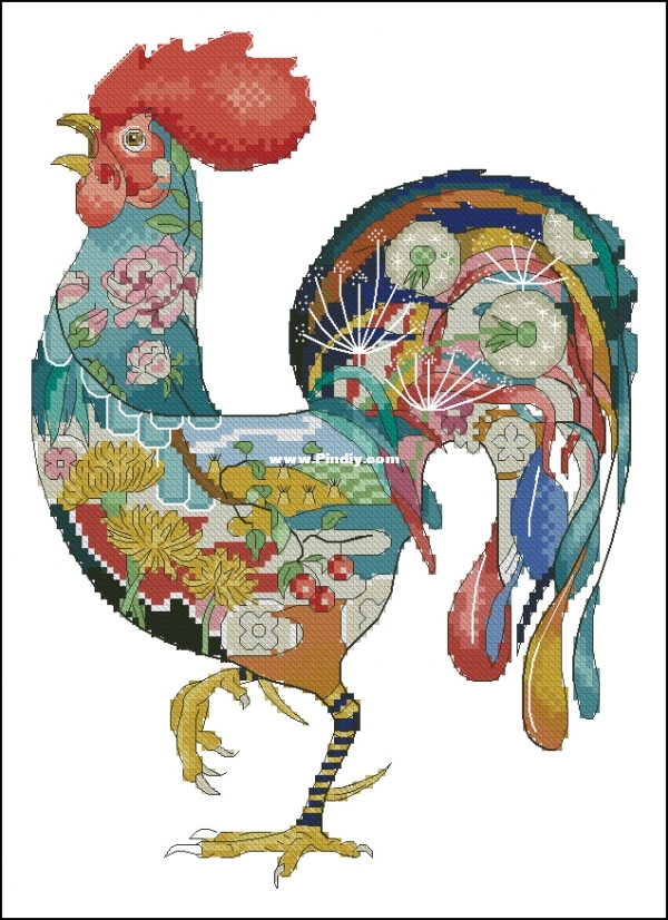 Cockerel Natalia Cherepanova.jpg