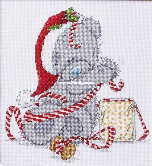 Tatty Teddy - Tinsel Tangel - Cross Stitch Crazy 248.jpg