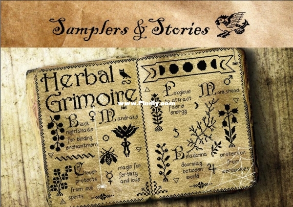 Samplers &amp; Stories - Herbal Grimoire by Anna Sukhareva.jpg