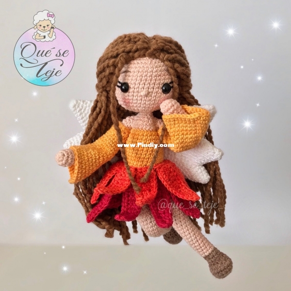Que Se Teje Amigurumis - Melisa Valdes - Dríade - Spanish.jpg