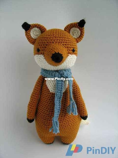 Fox with scarf
