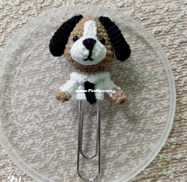 NnnHandmadeStore Mr Puppy Bookmark.jpg