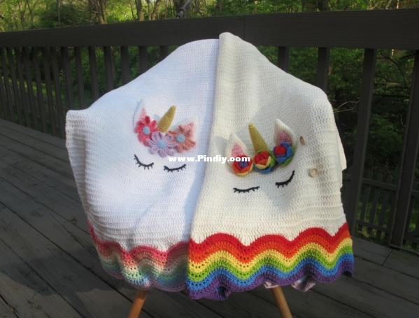Jane Zane Unicorn Baby Blanket.jpg