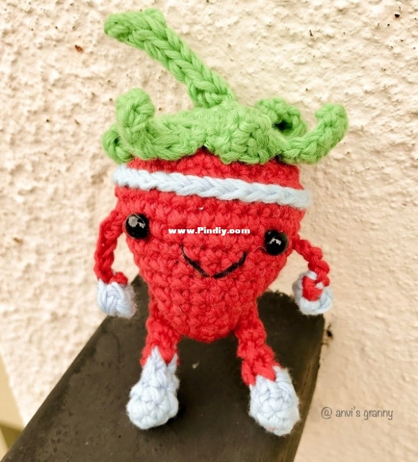 Anvi&#039;s Granny Steph the Sporty Strawberry.jpg