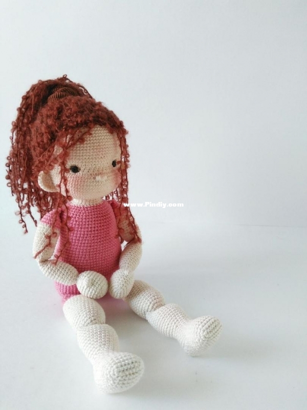 Talula Boom - Mari Crochet Doll - English