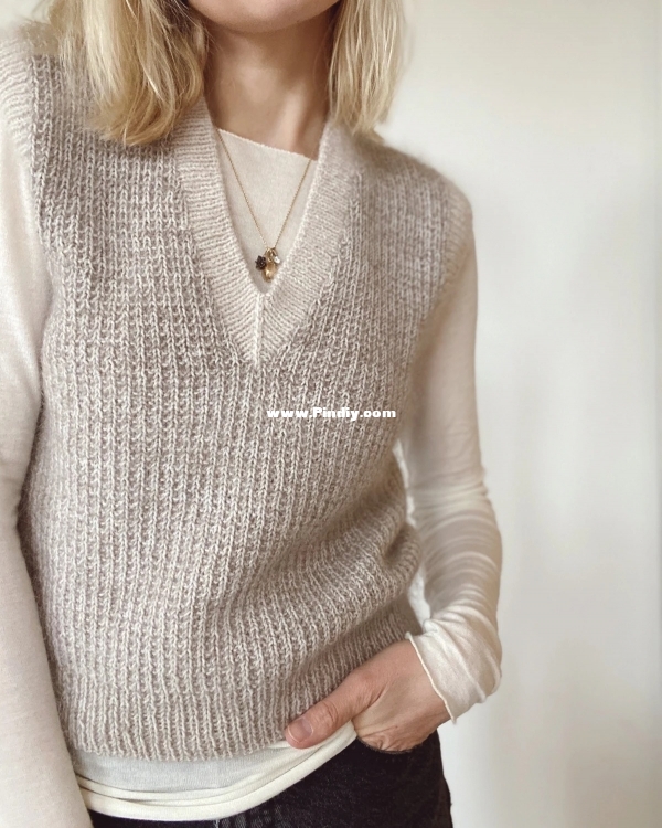 vest, petiteknit, knitting
