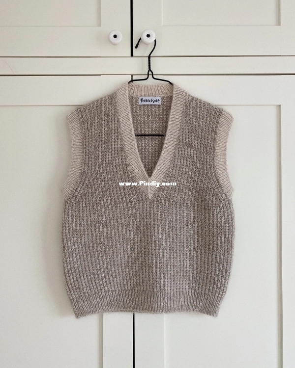 vest, petiteknit, knitting