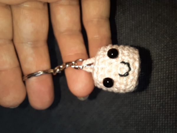 Little Marshmallow Keychain