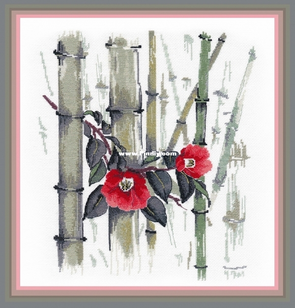 Oven 1268 OK Camelias in a Bamboo Grove.jpg
