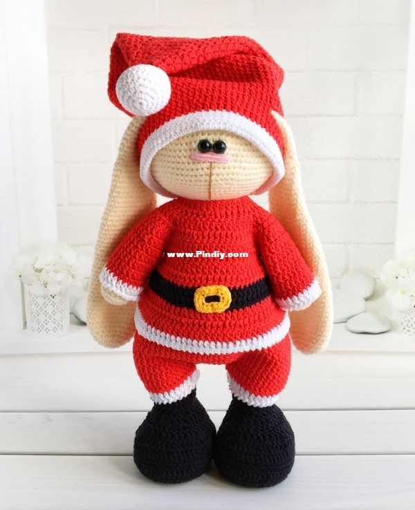 Knittoypatterns - Natalia Solovieva - Santa outfit - English