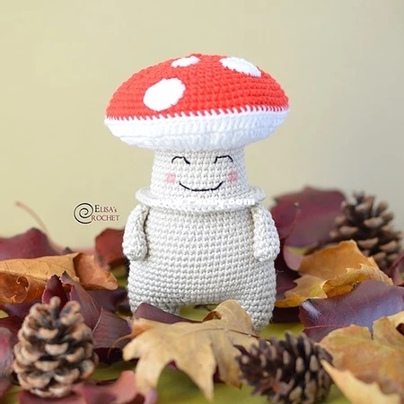Victor the Mushroom - Elisa&#039;s Crochet - Elisa Sartori_1.jpg