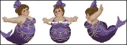Jill Oxton Voluptuous Mermaids Purple.jpg