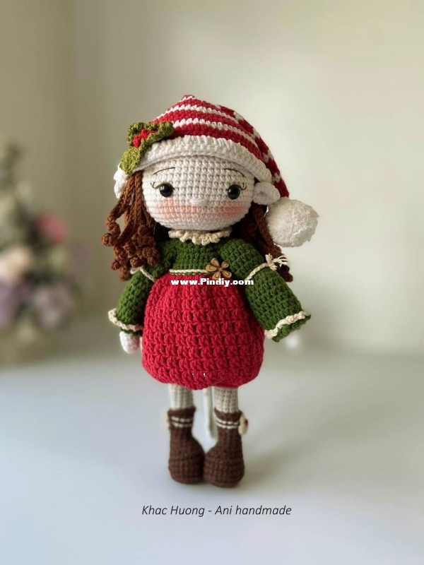 Ani handmade house VN-KHAC HUONG-Happy The Christmas Elf