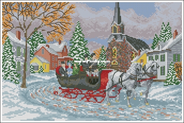 Winter Sleigh Ride - Victoria Scene.jpg