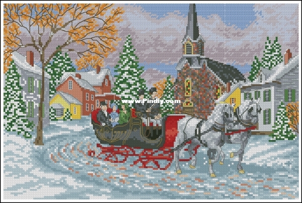 Winter Sleigh Ride - Victoria Scene-alt.jpg