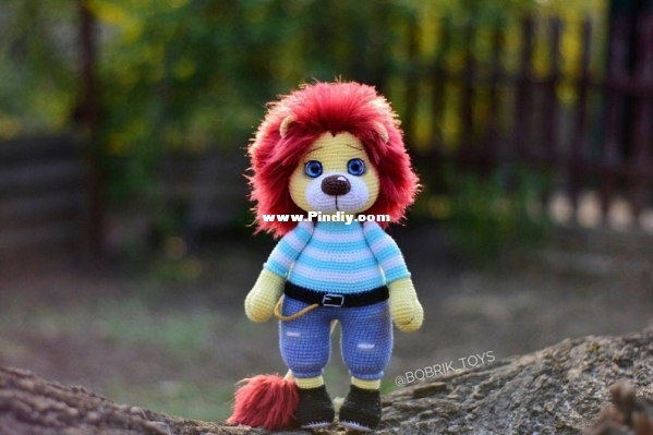 Bobrik toys - Natalia Bober -lion