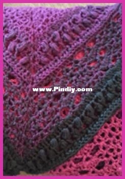 Crochet Wench - Colleen O Neill - Endlessly Elegant Shawl 3