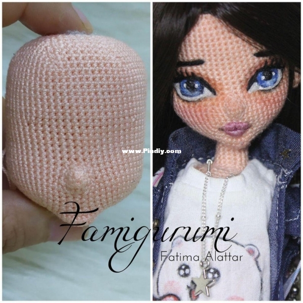 Famigurumi - Fatima Alattar - Head  Basics