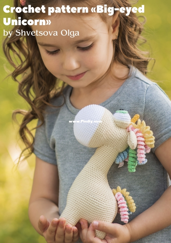 Mommy Patterns - Shvetsova Olga - Big-eyed Unicorn - English