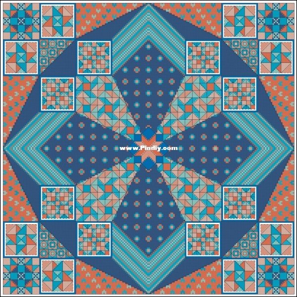 Striking Stitcher - Patterned Footstool.jpg